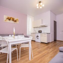 8-местные апартаменты люкс Сочи, ул. 65 лет Победы 67 с 2 односпальными кроватями