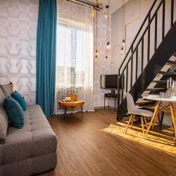 Двухуровневые апартаменты Лофт