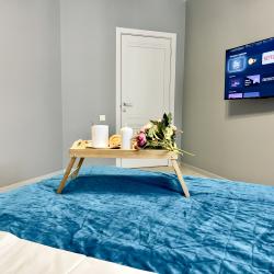 1-комнатные апартаменты люкс на 17 этаже с видом на реку Тура