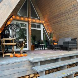 A-frame дом