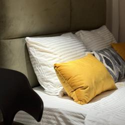 2-местные 1-комнатные апартаменты стандарт с 1 двуспальной кроватью