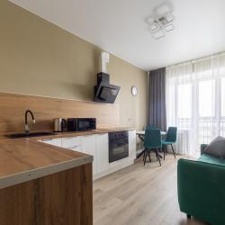 Фото Отель Дизайнерская квартира в Южном берегу с видом на Енисей