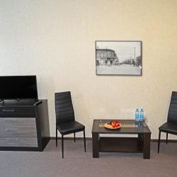 Номер стандарт с 1 двуспальной кроватью (с завтраком)