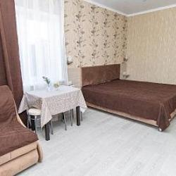 Комната стандарт с 1 двуспальной кроватью и диваном