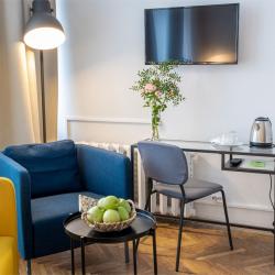 Номер комфорт с 1 двуспальной кроватью