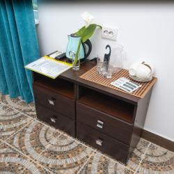 4-местный номер стандарт семейный с 1 двуспальной кроватью