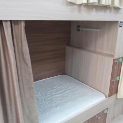 Кровать в общем 12-местном номере