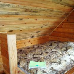 Номер стандарт с 1 двуспальной кроватью (мансарда)