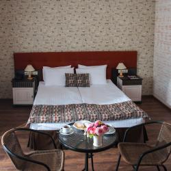 Номер стандарт с 2 односпальными кроватями (вид на бассейн)