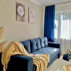 4-местные 2-комнатные апартаменты стандарт с 1 двуспальной кроватью