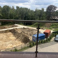 Апартаменты студия Sunny Svetlogorsk 21. (окна на строительную площадку)