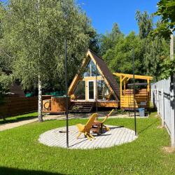 Дом A-frame №4 с купелью-фурако
