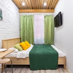 1-комнатные апартаменты студия KINKI rooms Васильевский | трехместный комфорт плюс