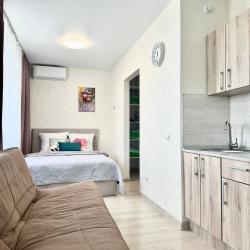 1-комнатные апартаменты студия