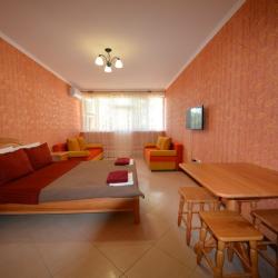 Комната студия с 1 двуспальной кроватью и видом на море