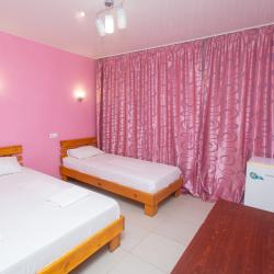 Номер стандарт комфорт с 1 односпальной и 1 двуспальной кроватью