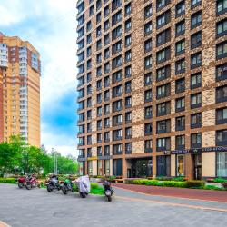 2-местные апартаменты эконом Москва, ул. Смольная, 44, к.2 с 2 односпальными кроватями (без окна)