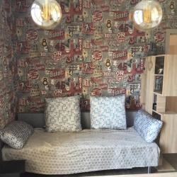 1-комнатные апартаменты с балконом и кухней