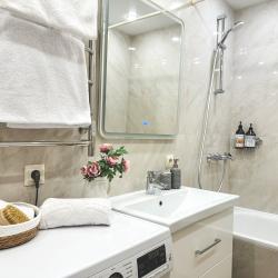 2-комнатные апартаменты люкс для 5 человек с кухней и парковкой