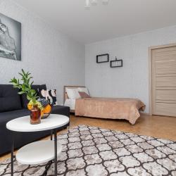 1-комнатные апартаменты стандарт Happy house с видом на реку