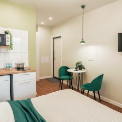 1-комнатные апартаменты студия с балконом 