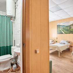 Комната стандарт с 4 односпальными кроватями