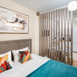 4-местные 1-комнатные апартаменты студия