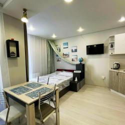 Фото Апартаменты Ap'hotel butterfly (Ап'хотел батерфлай) на улице 50 лет Октября 57Ак1