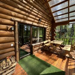 Коттедж премиум с 3 двуспальными кроватями