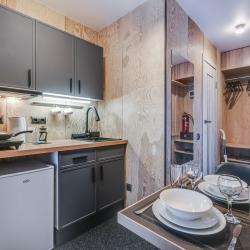 2-местный номер студия стандарт с 1 двуспальной кроватью