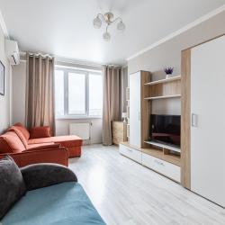 2-комнатные апартаменты улучшенные улица Галимджана Баруди, д. 4 с 1 двуспальной кроватью