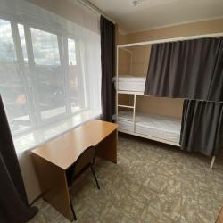 Кровать в 4-местном общем номере (удобства на этаже)