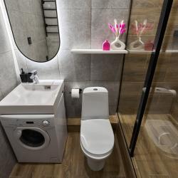 1-комнатные апартаменты студия ул. Берзарина 30А Pink