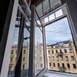 1-комнатные апартаменты студия с 1 двуспальной кроватью