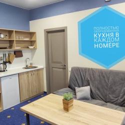 2-комнатные апартаменты люкс с 1 двуспальной кроватью