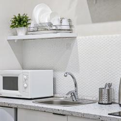 1-комнатные апартаменты студия с 1 двуспальной кроватью