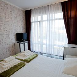 Комната стандарт с 1 двуспальной кроватью