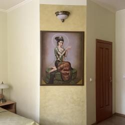 2-местный номер эконом стандарт с 1 двуспальной кроватью