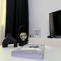 Фото Стильные апартаменты с видом на колесо Обозрения