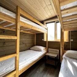 2-комнатный коттедж стандарт №2 с 2 двухъярусными кроватями и диваном-кроватью