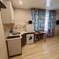 1-комнатные апартаменты студия с 1 односпальной кроватью и диваном-кроватью