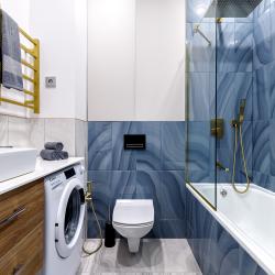 Фото Отель Стильная квартира с качелями в ЖК Самолет