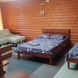 Номер стандарт комфорт с 1 односпальной и 1 двуспальной кроватью