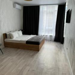 1-комнатные апартаменты студия Притомский пр-т 25 к 3 с 1 двуспальной кроватью