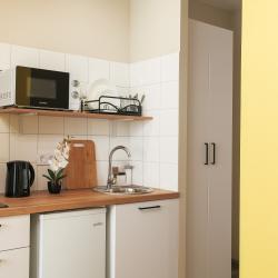 1-комнатные апартаменты студия без балкона 