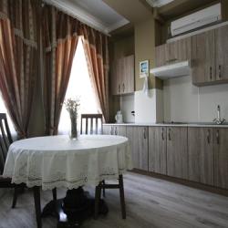 1-комнатные апартаменты студия с 1 двуспальной кроватью