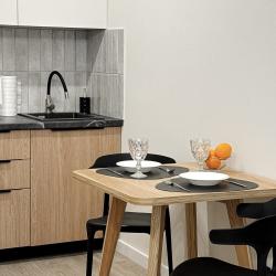 2-местные 1-комнатные апартаменты стандарт с 1 двуспальной кроватью