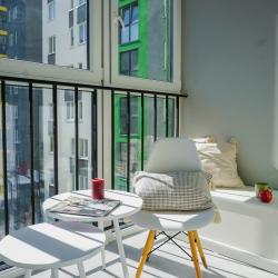 1-комнатные апартаменты улучшенные Калининград, ул.Мирная д 1 к 4