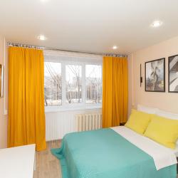 1-комнатные апартаменты студия Косарева 12 номер 1