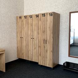 Кровать в 6-местном общем номере